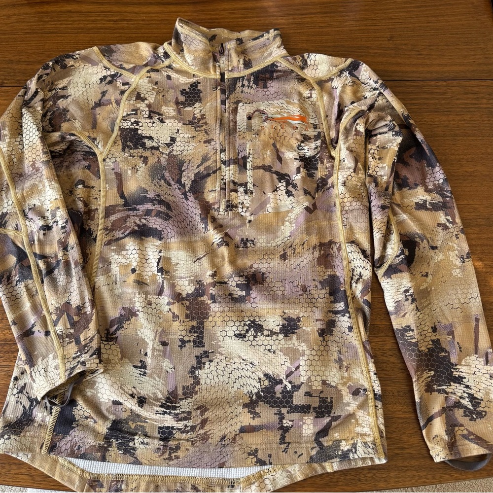 Sitka Men's Core Midweight Pullover - Optifade Marsh